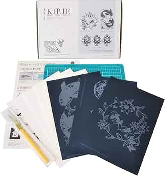 Amazon.co.jp: トラストプリンティング 切り絵スターターキット